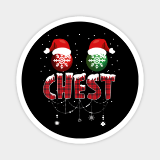 Funny Chest Nuts Couples Christmas Chestnuts Magnet